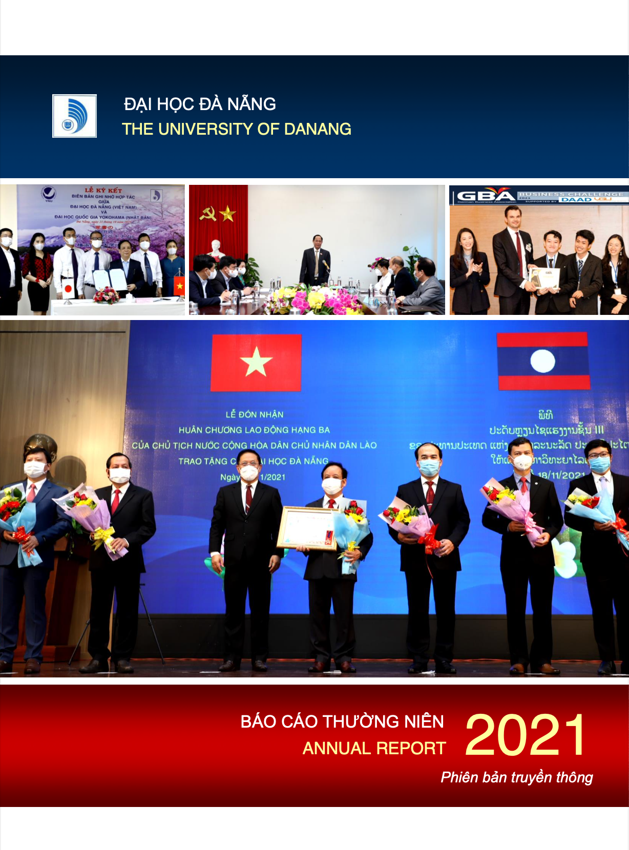 Đại học Đà Nẵng giới thiệu Báo cáo thường niên năm 2021 (Annual Report UD-2021) phiên bản truyền thông – Đại học Đà Nẵng